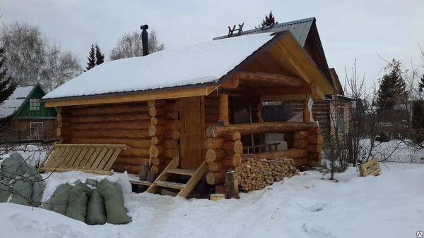 Фото Сруб дома из сосны