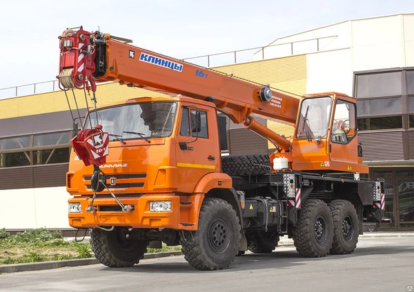 Фото КС 35719-7-02 автокран 16т с гуськом (КАМАЗ-43118)