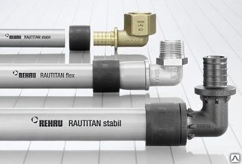 Фото Угольник REHAU RAUTITAN 90, SDR 11, 63x5.7