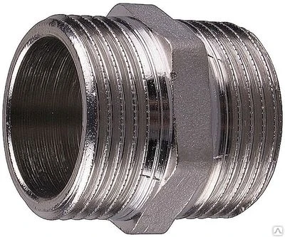 Фото Бочонок GENERAL FITTINGS никелированная латунь, 1/2"