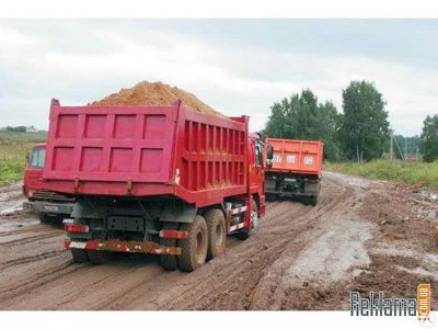 Фото Доставка и перевозка инертных и сыпучих материалов