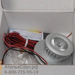 Фото №4 Светодиодная подсветка Tylo Led Sauna (12V/3W, 1 шт., одна лампа без трансформатора, арт. 90011088)