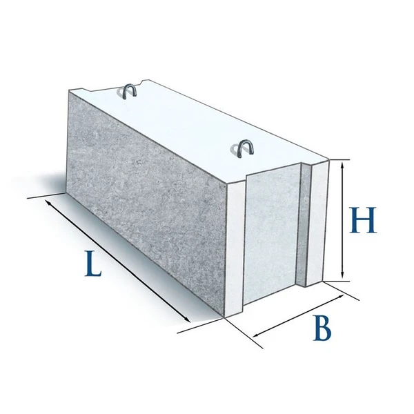 Фото Фундаментный блок ФБС 9.5.6т