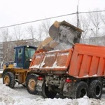 фото Уборка территории и вывоз снега