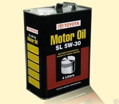 Фото Масло моторное Toyota Motor Oil 5w-30 (4 л.)