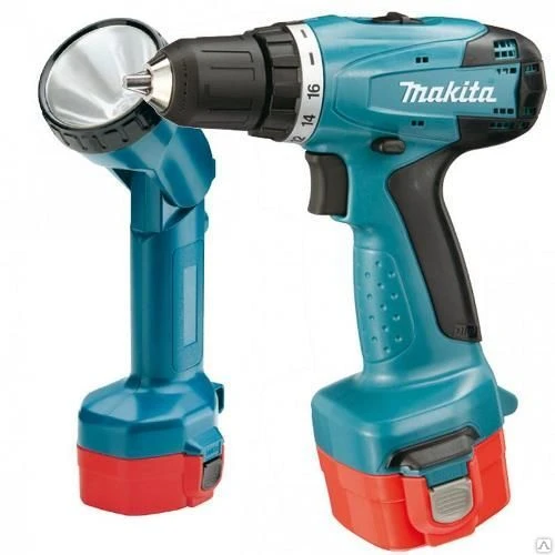 Фото Аккумуляторная дрель-шуруповерт Makita 6271DWPLE