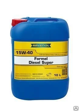 Фото Масло моторное Ravenol Formel Diesel Super 15w40 CF-4 10л