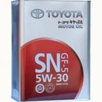 фото Масло моторное Toyota Motor Oil 5w30 SN 4л