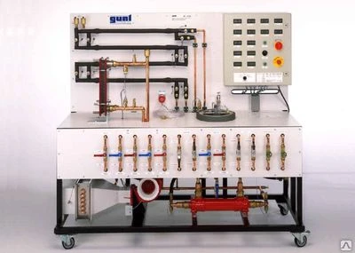 Фото Установка сравнения различных типов теплообменников - учебное оборудование