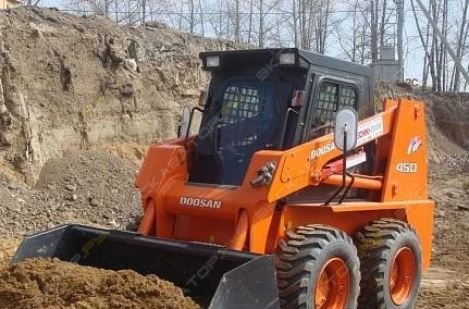 Фото Аренда мини-погрузчика Doosan 450 Plus, Новосибирск