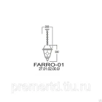 фото Светильник подвесной на цепочке Фарро FARRO-01