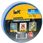 фото Изолента ПВХ 0.13х15мм (рул.20м) син. ИЭК UIZ-13-10-K07