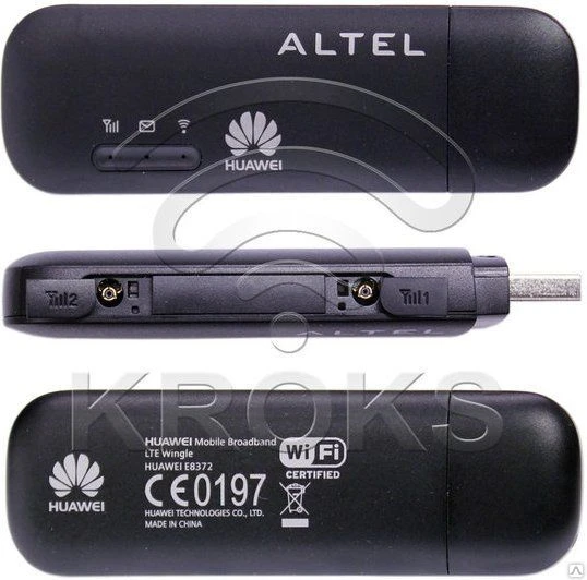 Фото Универсальный USB модем 3G/4G LTE HUAWEI E8372 (С WIFI)