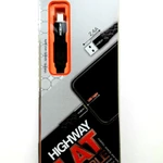 фото Кабель Moxom MicroUSB MX-CB08 Highway flat, 2.4A, QC, плоский, индикатор заряда, 1м, чёрный