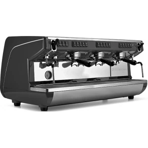 Фото Кофемашина рожковая автоматическая Nuova Simonelli Appia LIFE 3gr V 220V black+high groups+economizer