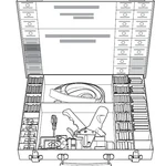 фото Набор для опрессовки с гидравлическим прессом Raychem PI-TOOL-SET-02
в