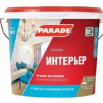 фото Краска акриловая PARADE W3 влагопрочная 5 л