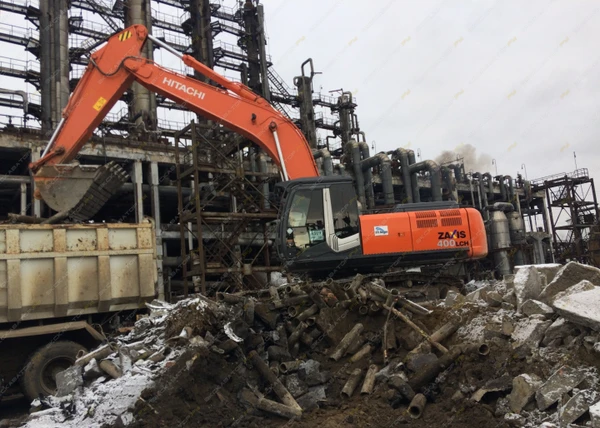 Фото Аренда гусеничного экскаватора Hitachi ZX400LCH-5G, Усть-Кут