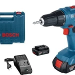 фото Дрель аккумуляторная BOSCH GSR 1800 Li-ion; кейс