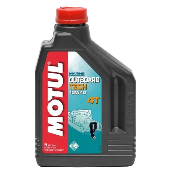 Фото Масло для лодок MOTUL Outboard Tech 4T 10w40 (2л.) 106368