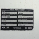 Фото №5 Винтовой компрессор Alup Opus 280