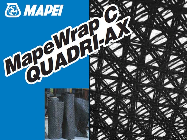 Фото Армирующие материалы MAPEWRAP C QUADRI-AX