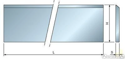 Фото Ножи строгальные 810х40х3 сталь 6ХС