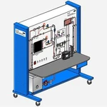 фото Теплообменники в контуре, учебное оборудование