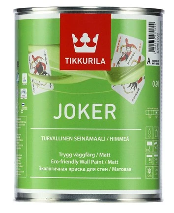 Фото Интерьерная матовая краска Joker C TIKKURILA 0,9 л