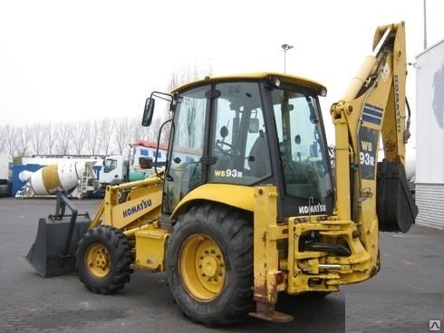 Фото Стекло заднее кузовное правое для KOMATSU WB93R-5/WB97R-5 2006