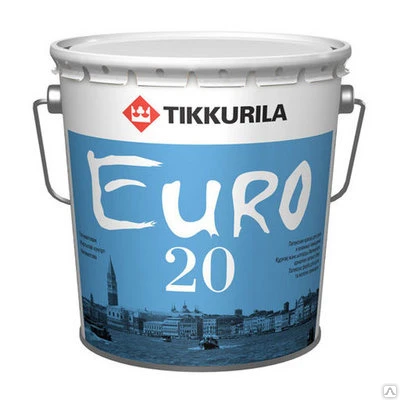 Фото EURO 20 A краска (2,7 л) extra