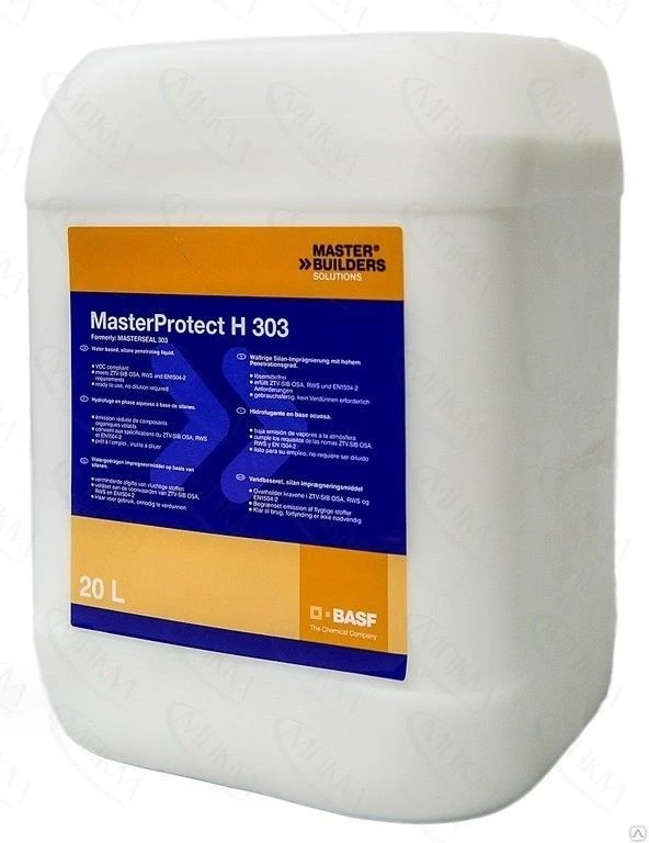 Фото Гидрофобизатор MasterSeal 321В (MasterProtect H 321),канистра 20 л.