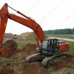 Фото №2 Аренда гусеничного экскаватора Hitachi ZX240LC, Старый Оскол