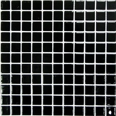 Фото Мозаика BONAPARTE Black glass 300х300 стеклянная