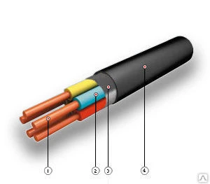 Фото Кабель КВВГЭнг-LS 5х2,5