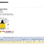 фото Резец дорожный Kennametal RZ25