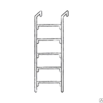 фото Лестница водосточная ВЛ-2 (круг ф22) 1м/п
