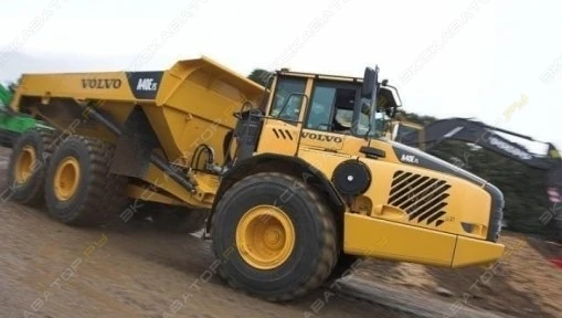 Фото Аренда сочлененного самосвала Volvo A40F, Тула