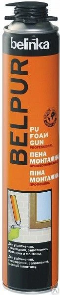 Фото Пена БЕЛИНКА Belpur PU foam Gun,750мл