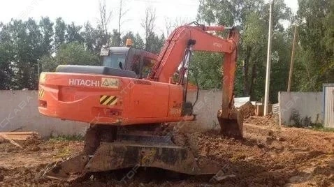 Фото Аренда колесного экскаватора Hitachi ZAXIS 180W, Москва