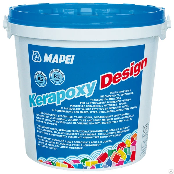 Фото Kerapoxy Design, затирка эпоксид. (3кг) № 132, Бежевый 2000