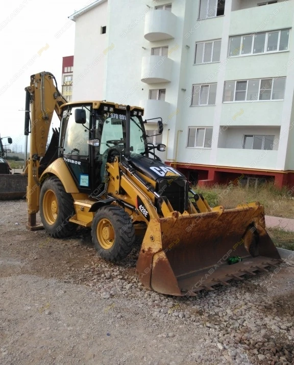 Фото Аренда экскаватора-погрузчика Caterpillar 428E, Севастополь