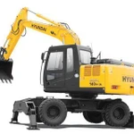 фото Экскаватор колёсный Hyundai R140W-9S