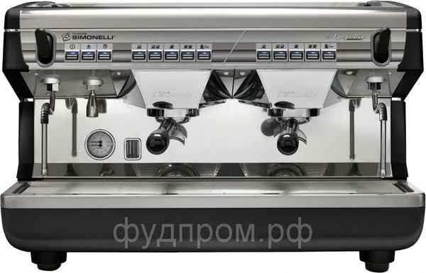 Фото Кофемашина рожковая NUOVA SIMONELLI APPIA II 2 GR V 220V высокая группа автомат + экономайзер