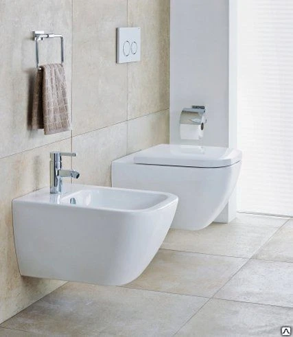 Фото Duravit Happy D.2 Биде подвесное