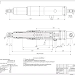 фото Гидроцилиндр ГЦ  (гц стогомета телескоп)