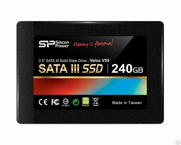 Фото Твердотельный накопитель SSD 2.5" 240Gb Silicon 
Power Velox V55 SP240GBSS3