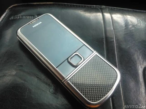 Фото Телефон Nokia 8800 Carbon Карбон на 1 сим корпус металлический