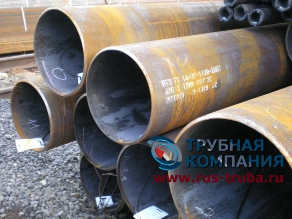 Фото Труба газлифтная 426х18 сталь 09г2с по ТУ 14-3р-1128-2007 в Москве