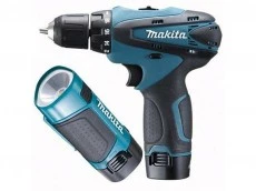 Фото Аккумуляторная дрель-шуруповерт Makita DF330DWLE